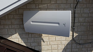 糸島市の前原あごらでアンテナ取り付け工事