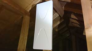 糸島市の潤で地デジのアンテナ工事