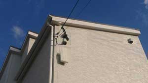 福岡の姪浜にアンテナ工事