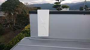 糸島の三雲にアンテナ取り付け