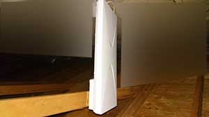 糸島の南風台でデザインアンテナ取り付け工事