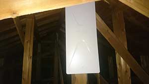 糸島の美咲が丘でアンテナ工事