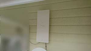 糸島から早良区にアンテナ工事