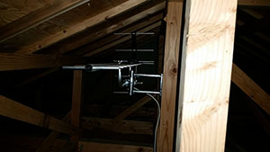 福岡市の早良区野芥アンテナ取り付け工事