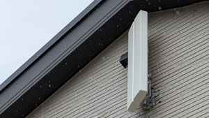 糸島の美咲が丘でデザインアンテナ工事