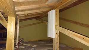 福岡市は南区神松寺でアンテナ工事