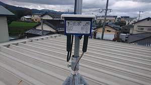 糸島市の曽根でアンテナ工事