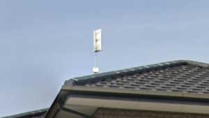 糸島の曽根で地デジアンテナ工事