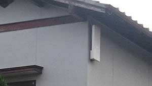 糸島の曽根でアンテナ取り付け