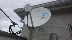 春日市須玖でBSアンテナ取り付け
