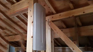 糸島市二丈深江でテレビアンテナ工事