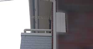 福岡市の早良区干隈でアンテナ工事