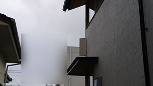 糸島市の前原東で平面アンテナ取り付け