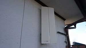 糸島市の伊都の杜で平面アンテナ取り付け工事