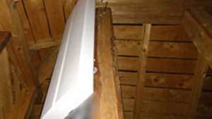 糸島の多久で平面アンテナ工事