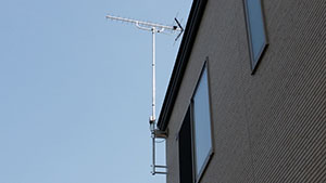 福岡市の南区鶴田でアンテナ取り付け