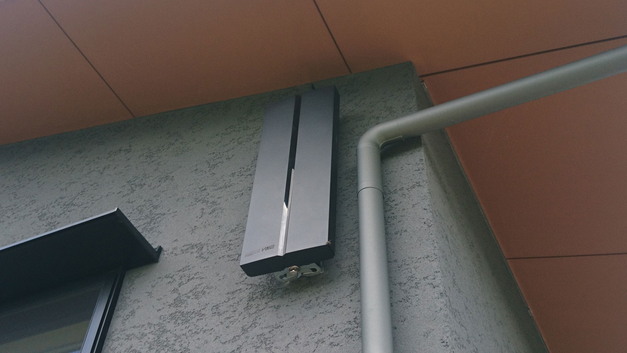 糸島の津和崎でアンテナ工事