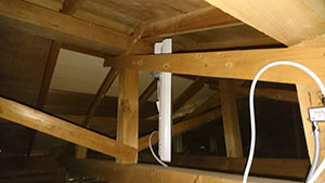 糸島市の潤で地デジのアンテナ取り付け